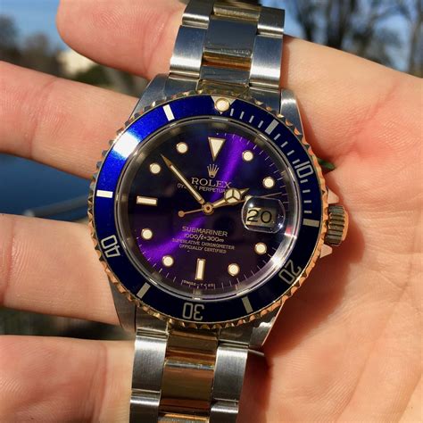 purple rolex womens|rolex purple submariner.